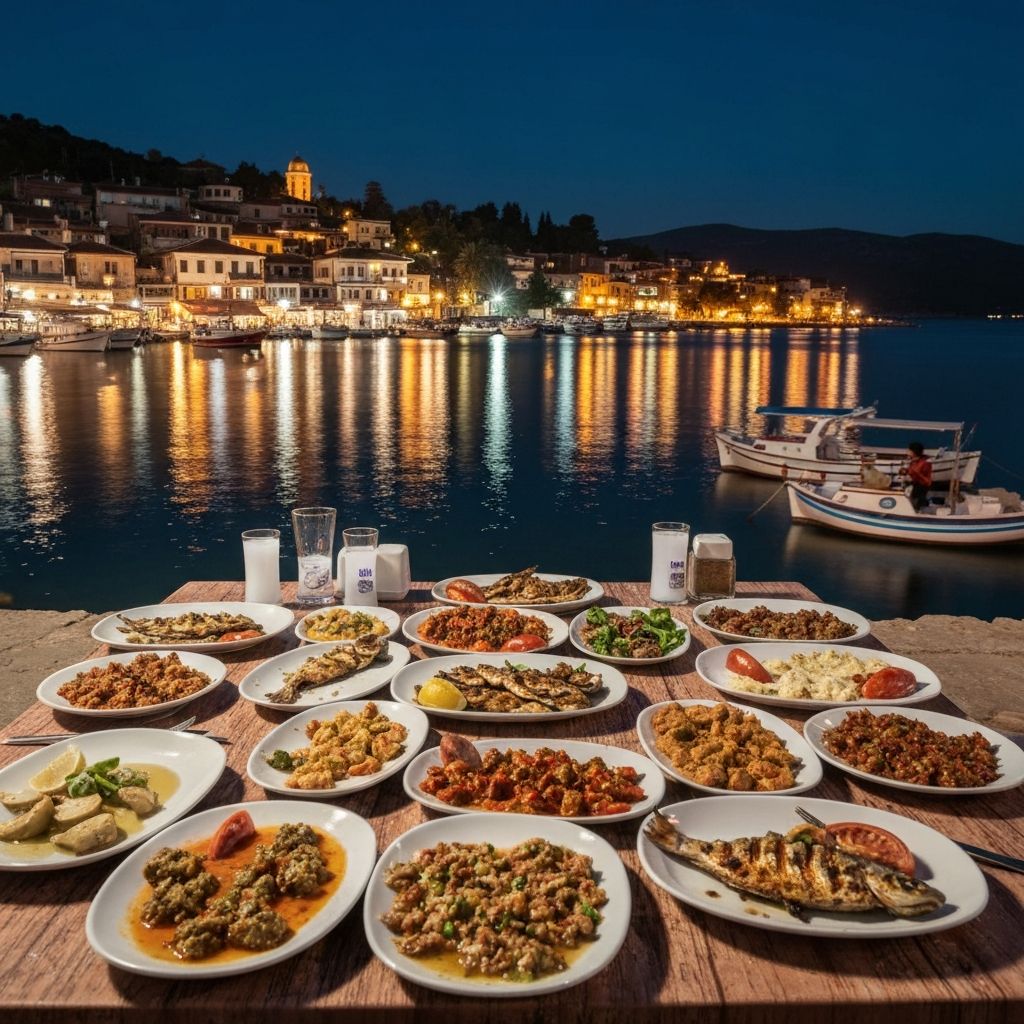 Mezze night with live saz